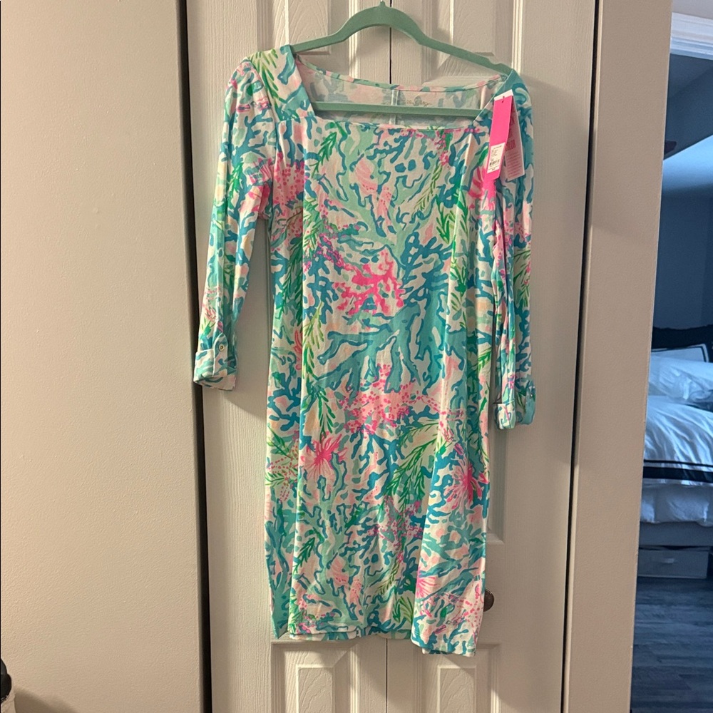 Lilly Pulitzer Bailee Dress in Coral Bay